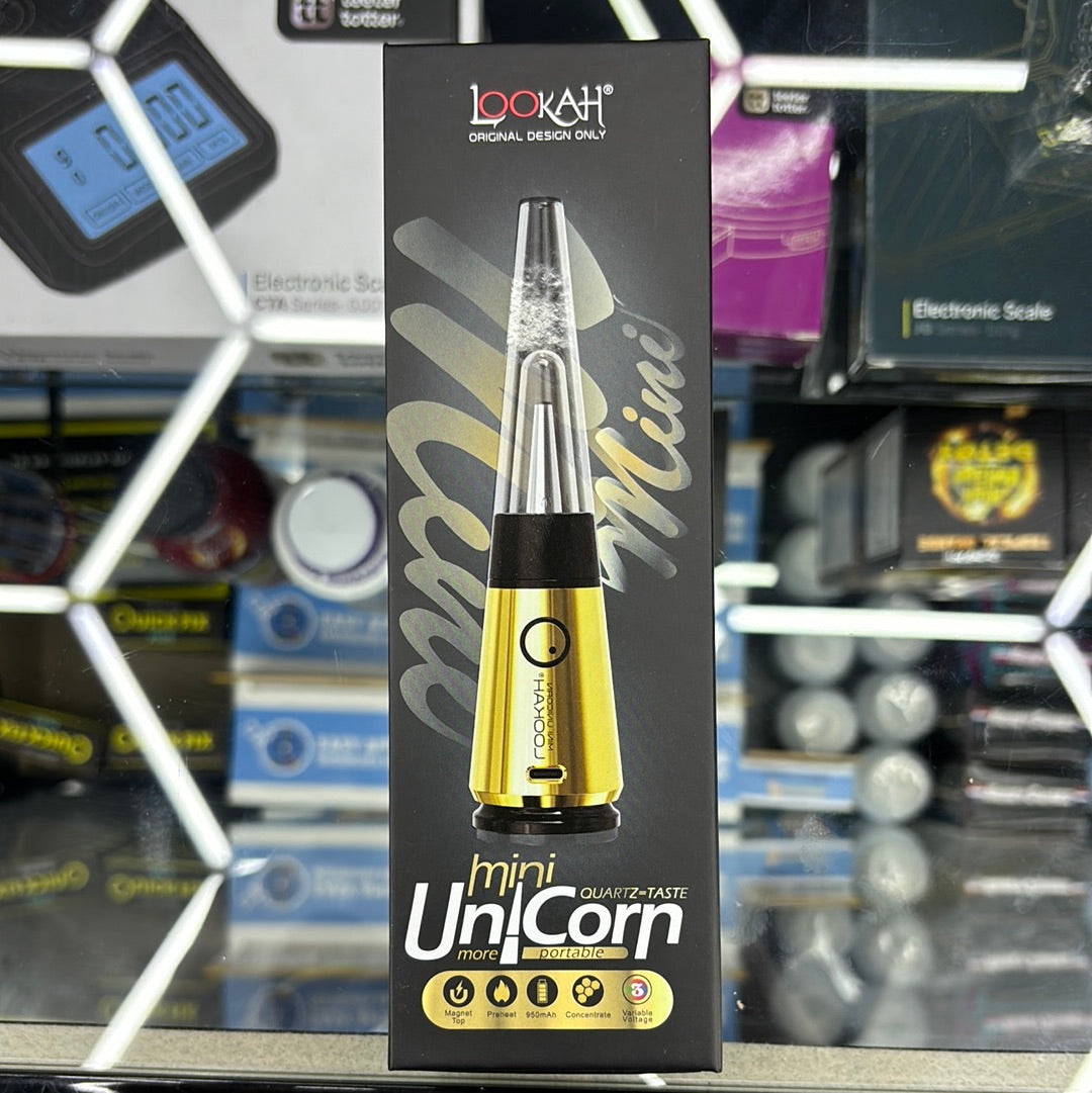 Lookah mini unicorn gold