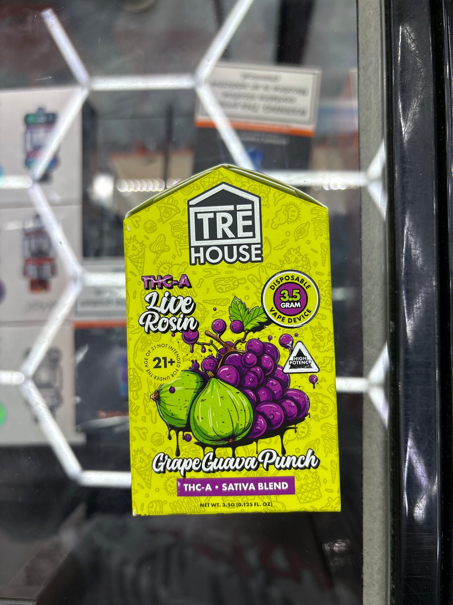 Tre house THCA live rosin grape guava punch sativa