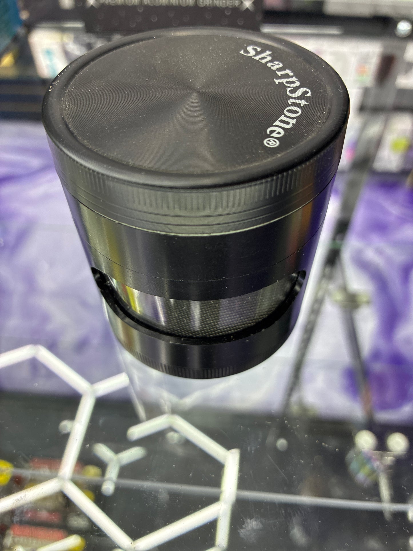 Sharpstone see through container grinder