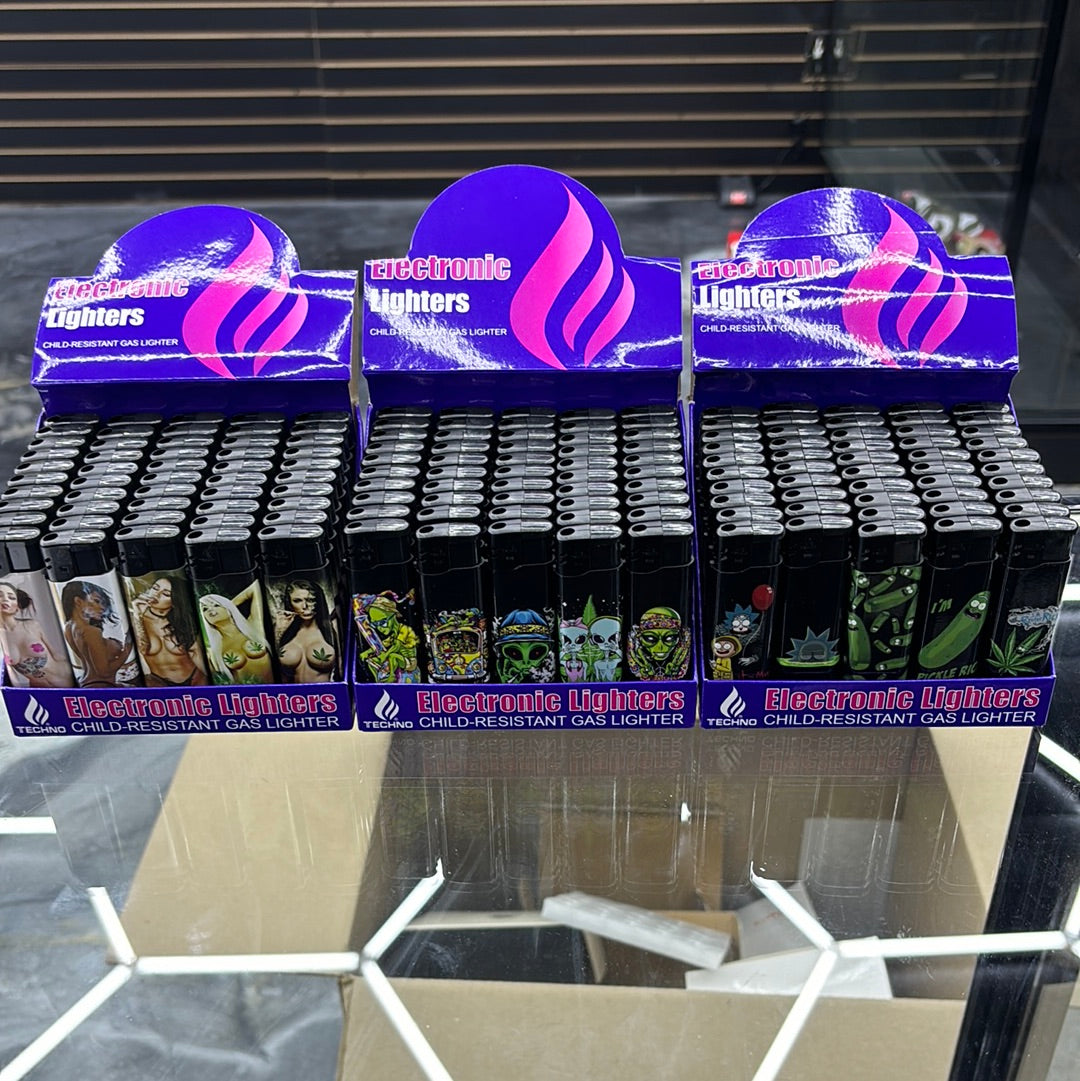 Design, electric lighters