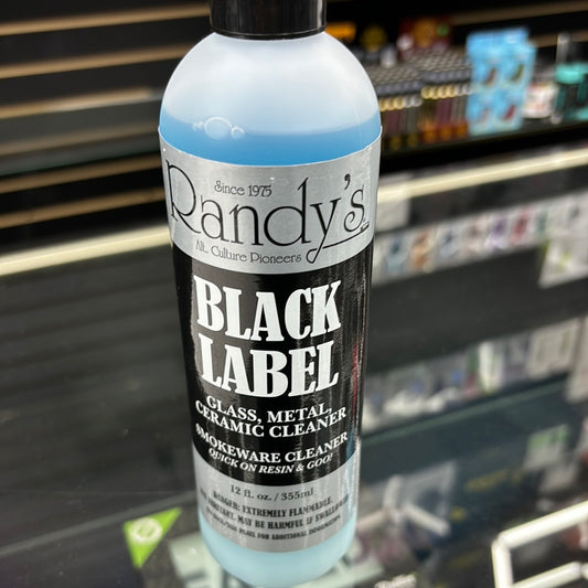 Randy’s black label 12 ounce smoke ware cleaner