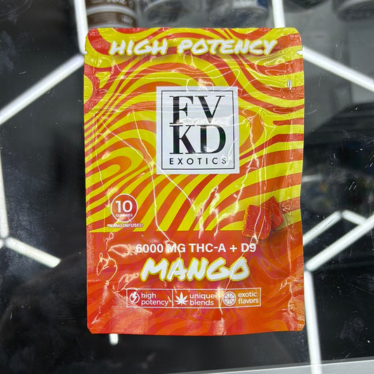 Fvkd exotics mango 6000 MG gummy’s
