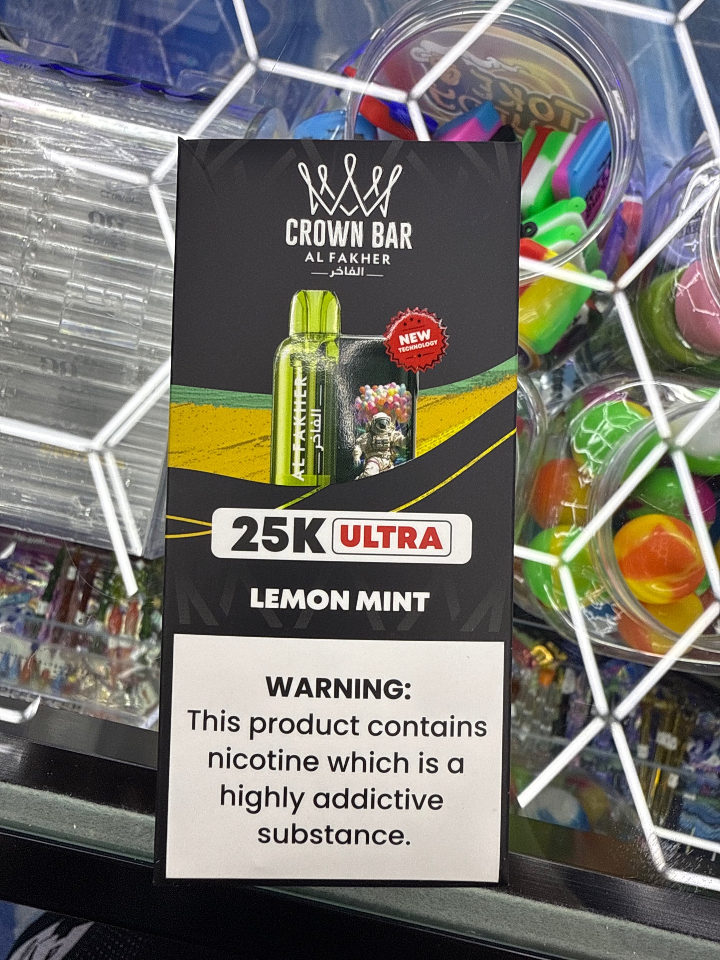 Al fakher crown bar 25k lemon mint