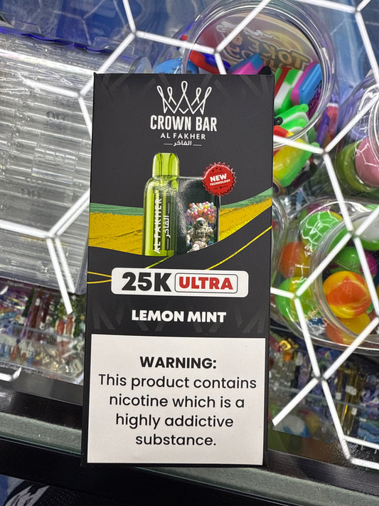 Al fakher crown bar 25k lemon mint