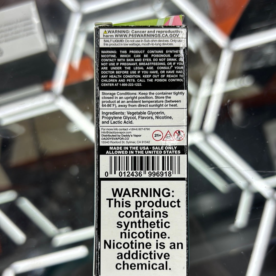 Cloudnurdz watermelon apple iced salts  50mg