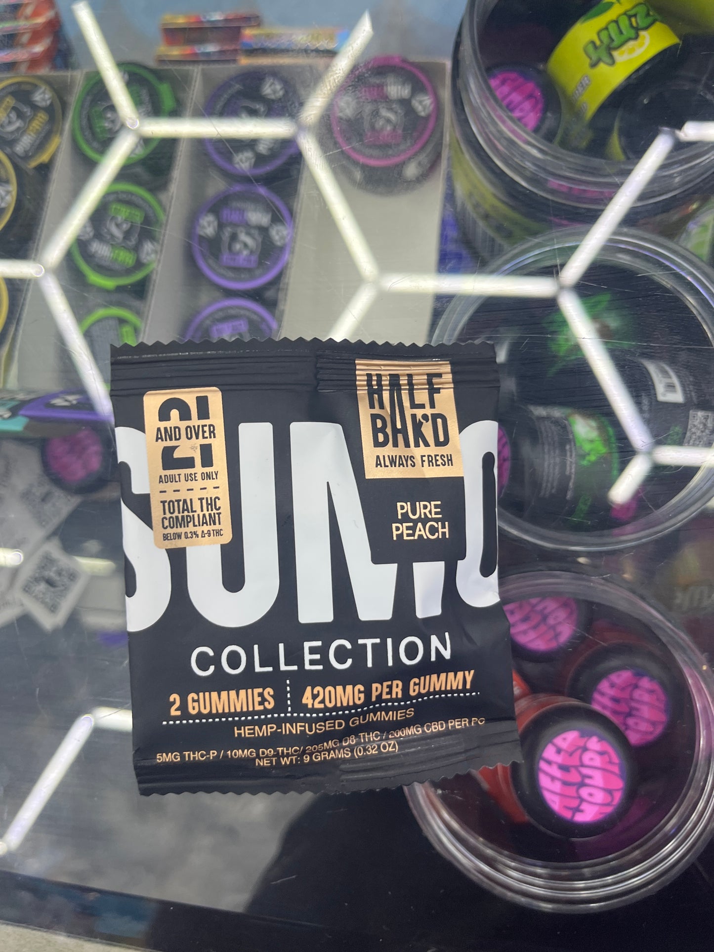 Half bakd pure peach 420mg