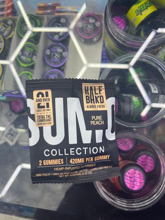 Half bakd pure peach 420mg