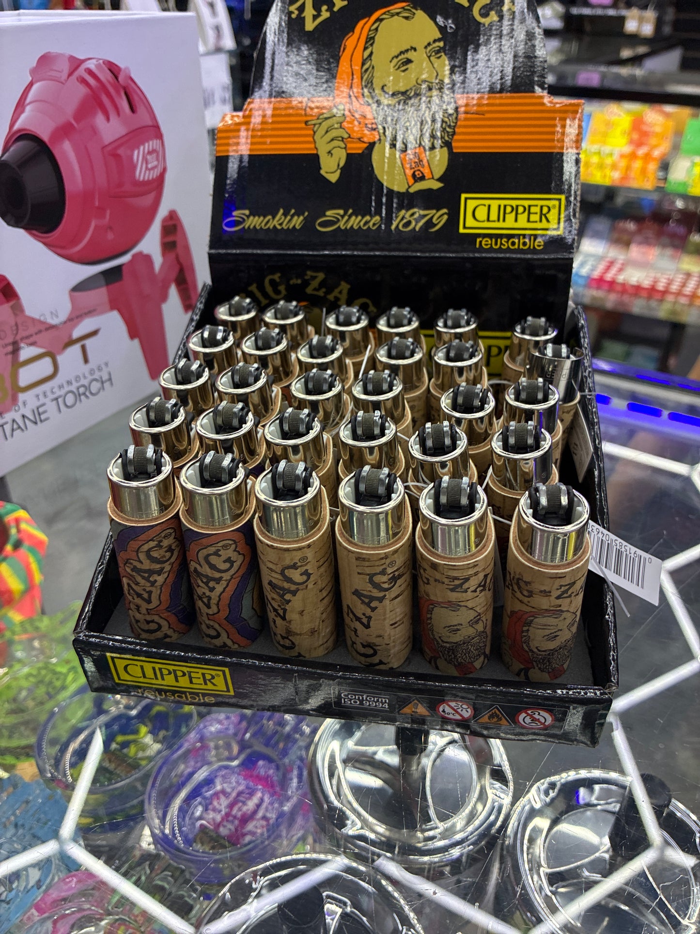 Clipper lighter cover Zig zag