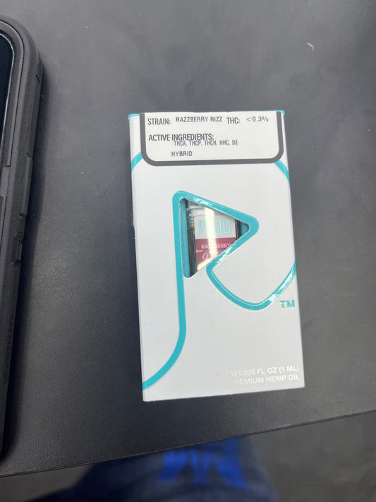 Plug play exotics 1ml cartridge thcp razzberry rizz hybrid