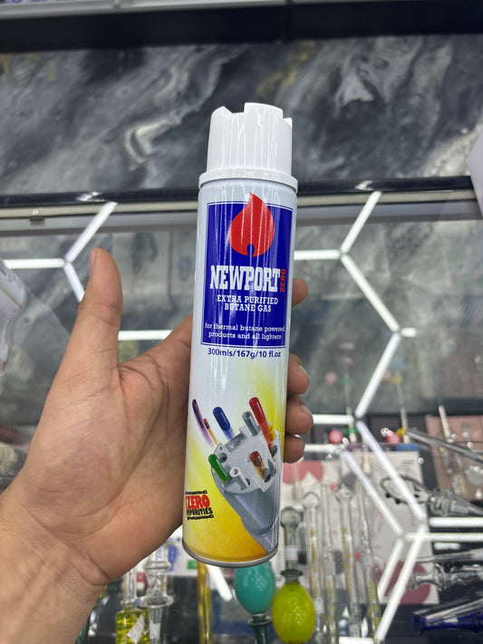 Newport extra purified, butane gas
