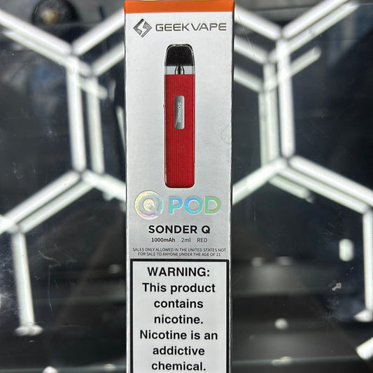 Geek vape qpod wonder q red
