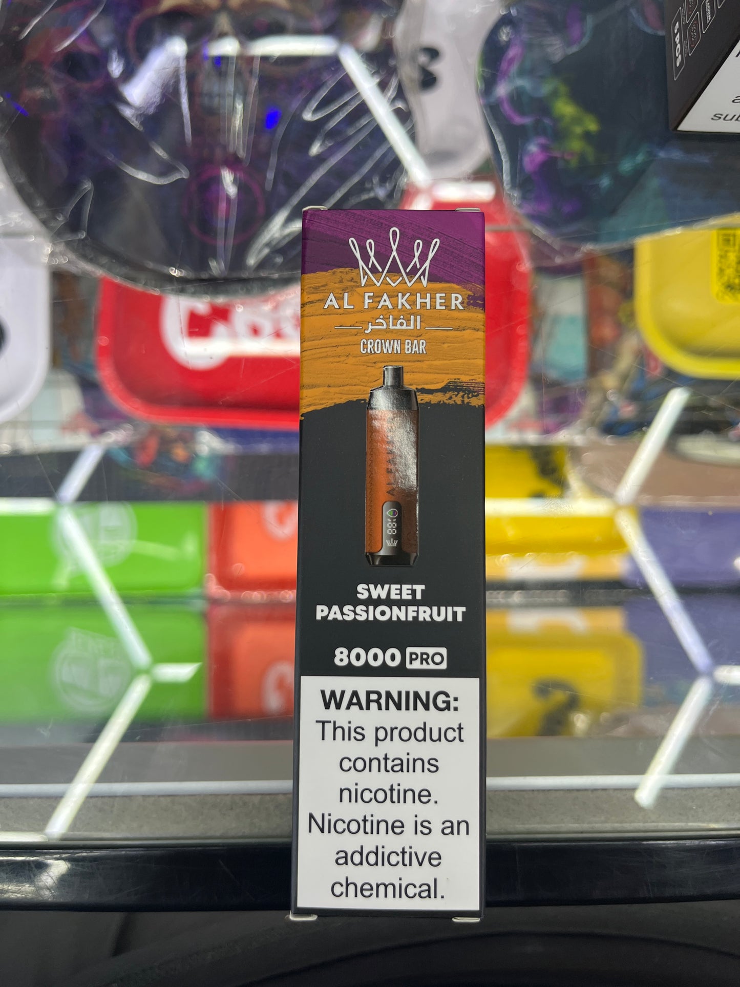 Al fakher crown sweet passionfruit edition 8kpuffs