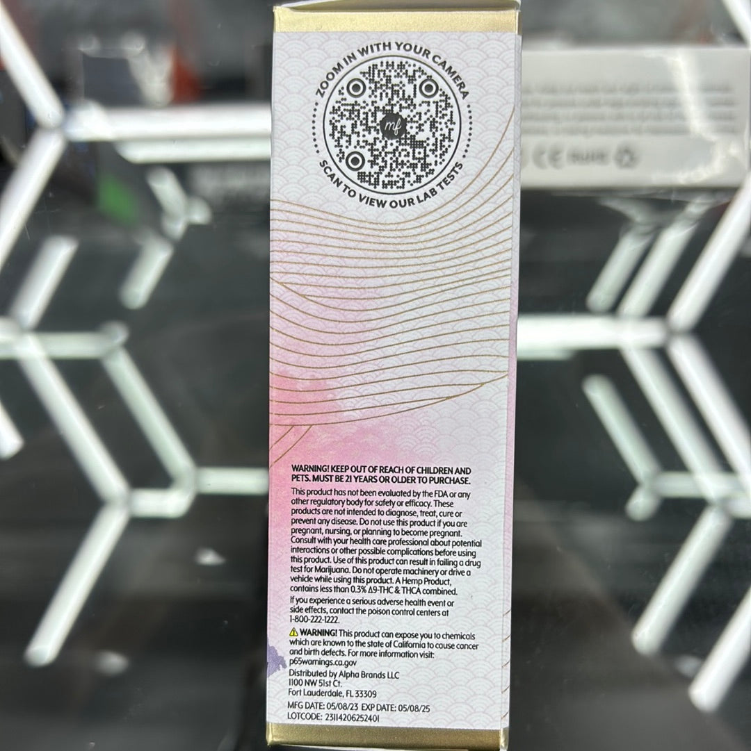 Mellow fellow wellness, The elevate blend, full spectrum, CBD 2000 MG berry tincture