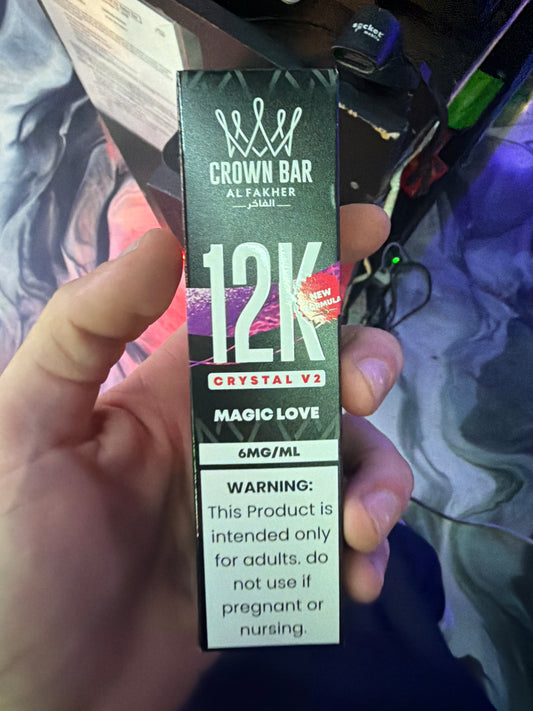 Al Fakher Crown Bar 12k crystal v2 magic love