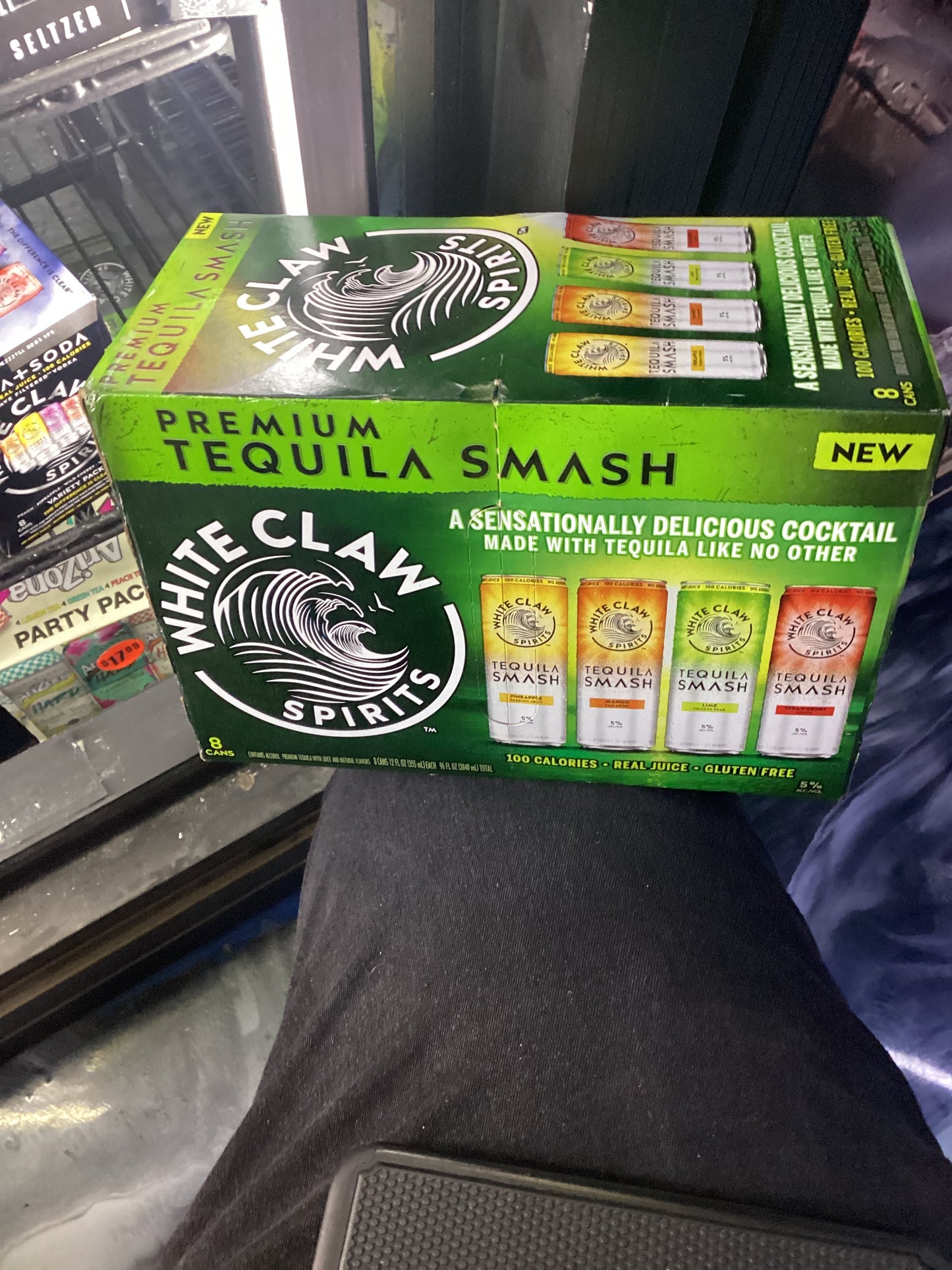 White claw premium tequila smash variety 8 pack 12oz