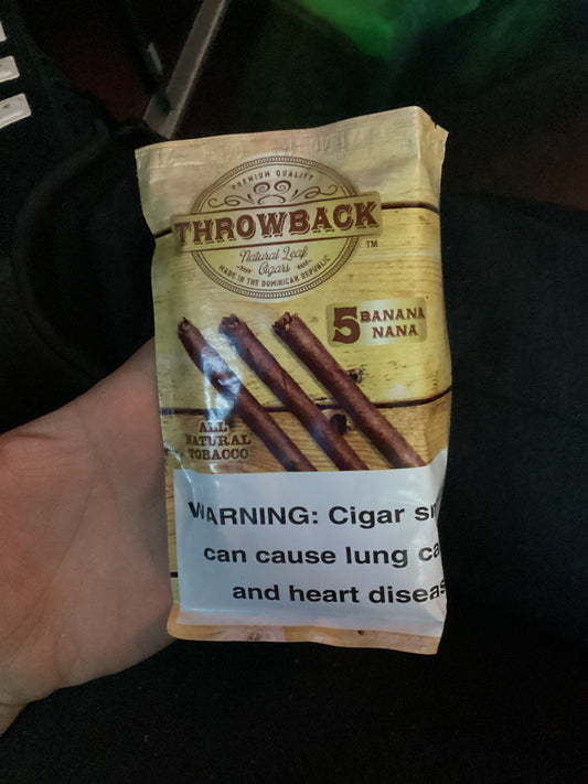 Throwback leaf cigars