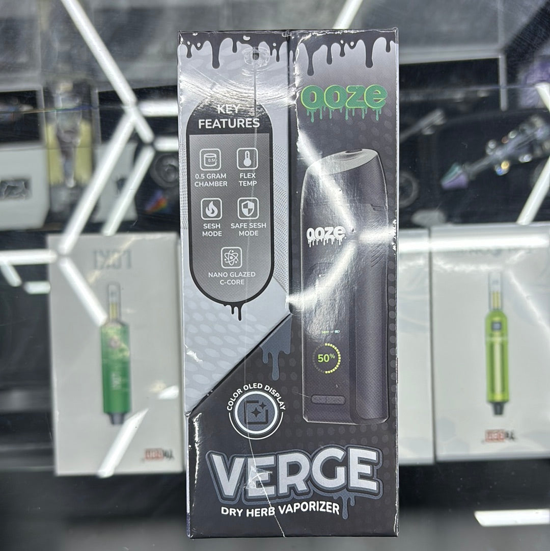 Ooze Virge dry herb, vaporizer, black