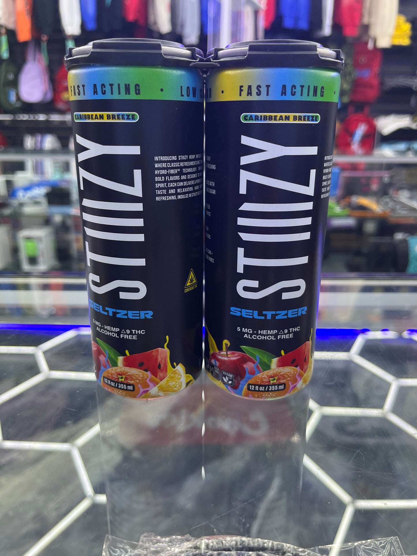 Stiiizy seltzer Caribbean breeze