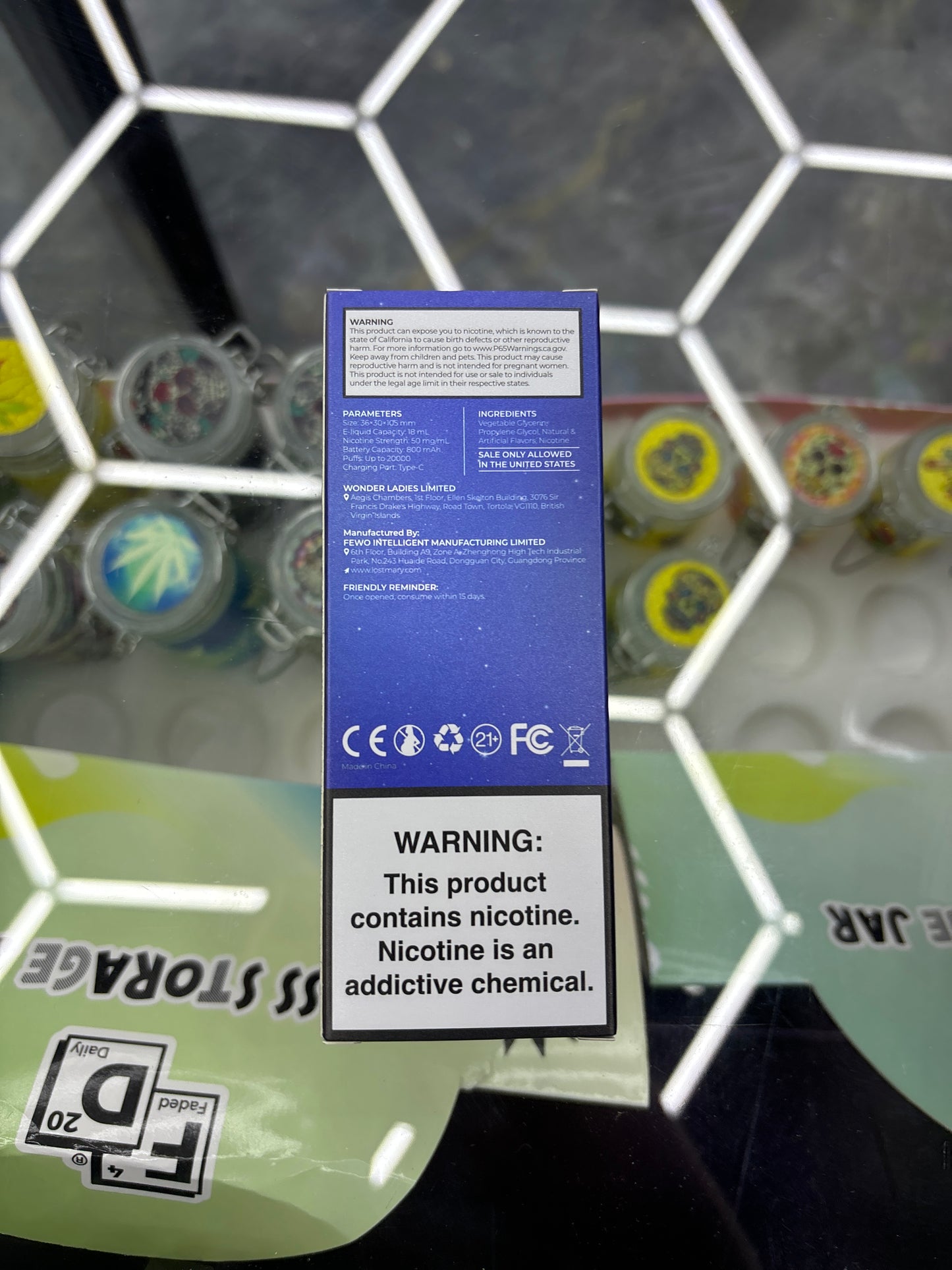 Lost Mary peppermint 20,000 puffs