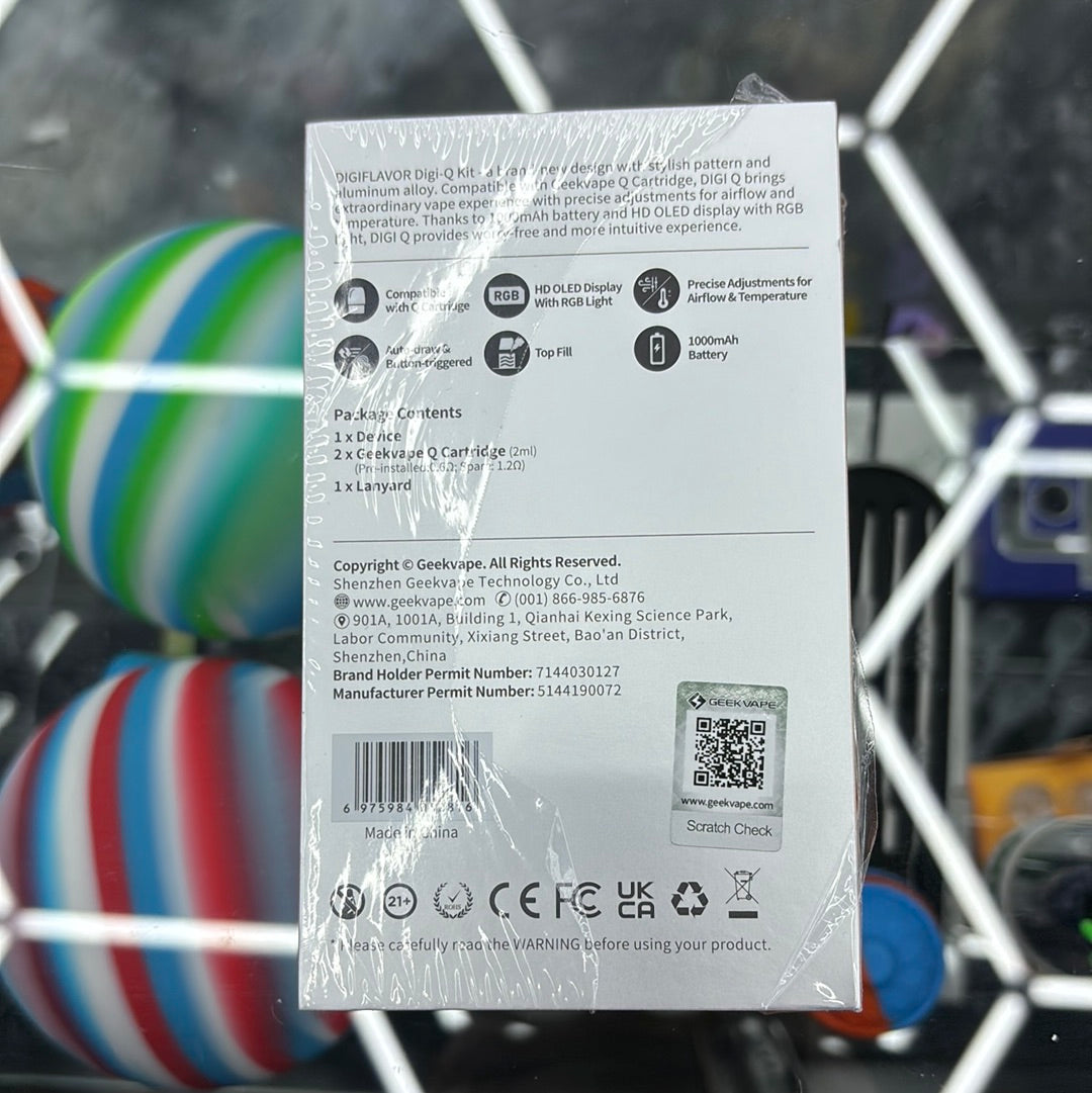 Geekvape digi q kit warrior grey