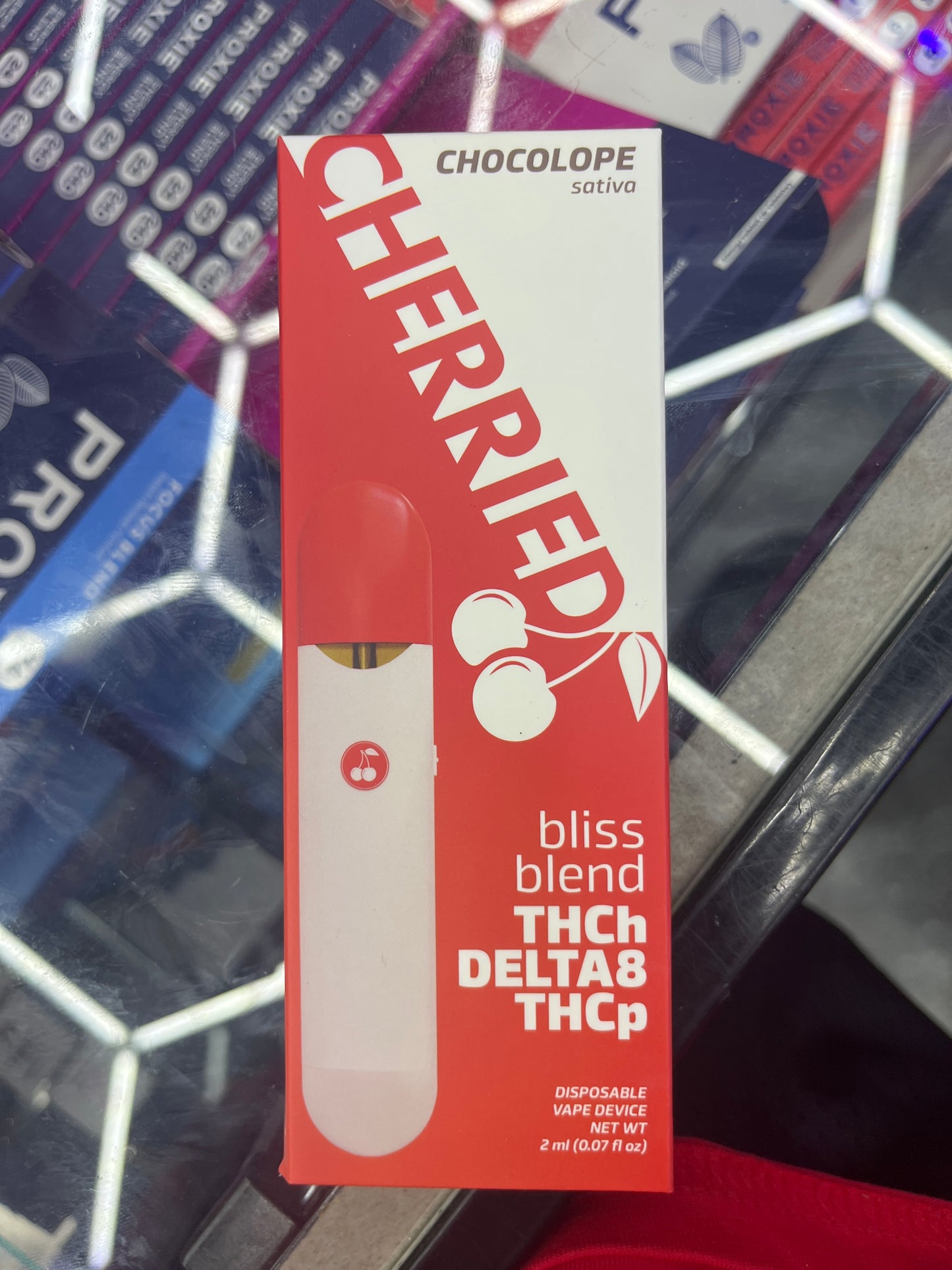 Cherried bliss blend 2ml chocolate sativa