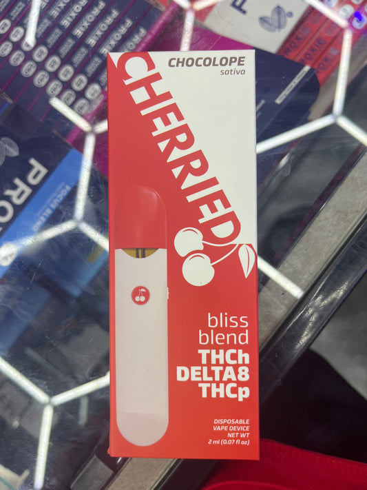 Cherried bliss blend 2ml chocolate sativa