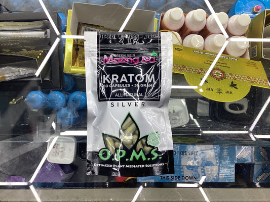 Opms maeng da 60caps kratom green vein