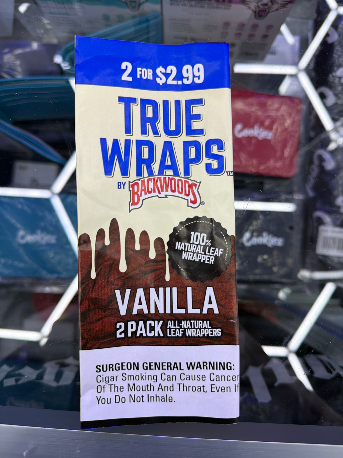 True Wraps By Backwood 2pack Vanilla