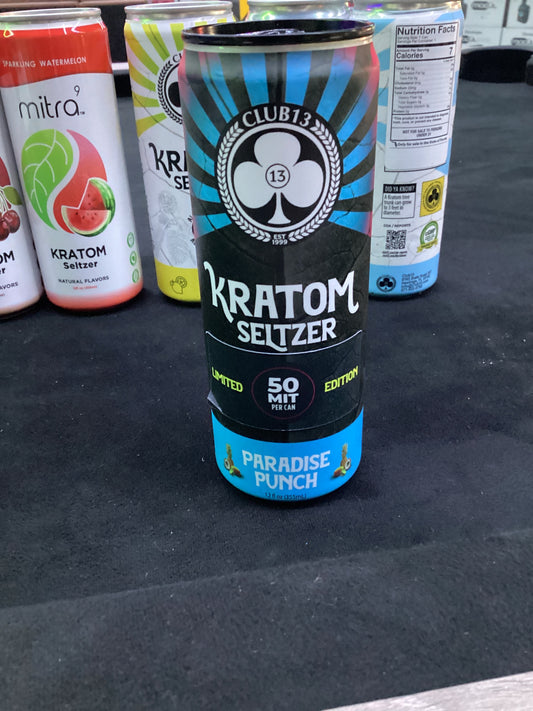 Club 13 kratom seltzer 75mit paradise punch