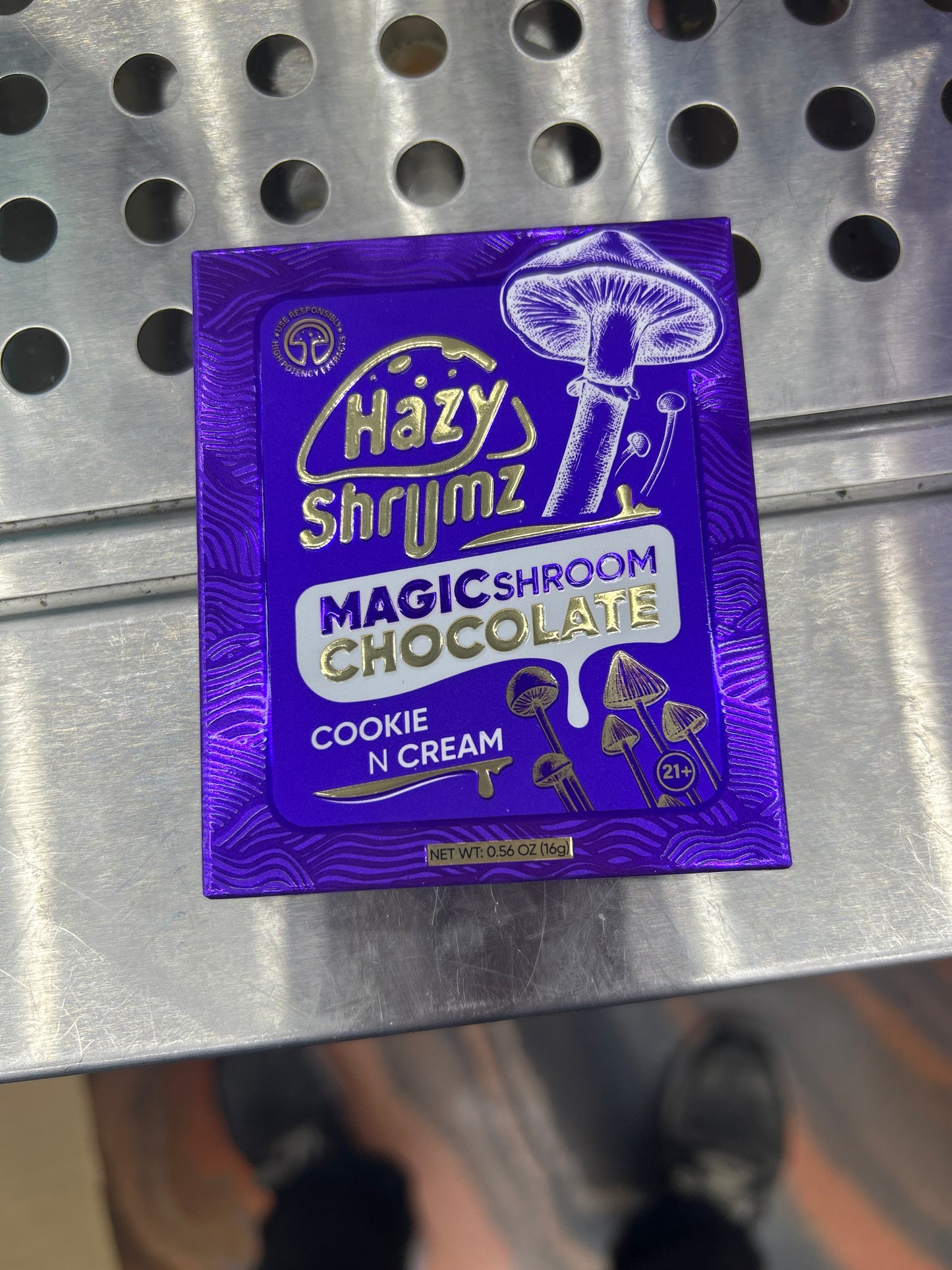Hazy shrumz magic shroom chocolate cookie n cream