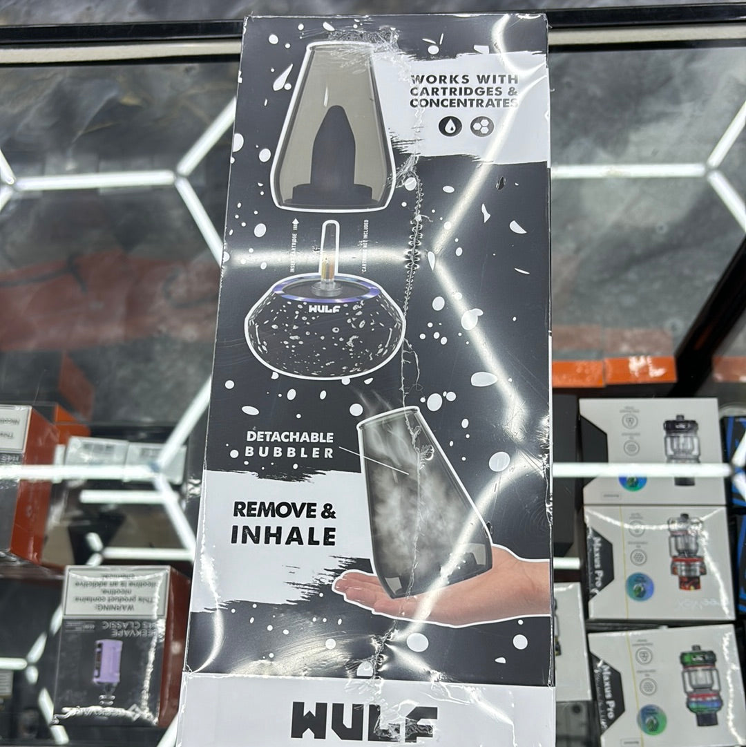 Wulf fang 2-in-1 vaporizer black