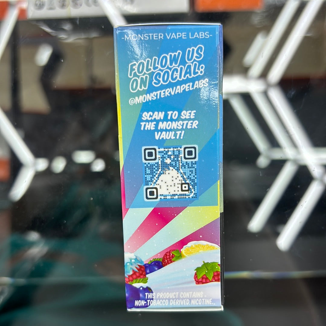 Frozen fruit monster blueberry, raspberry lemon ice 48MG