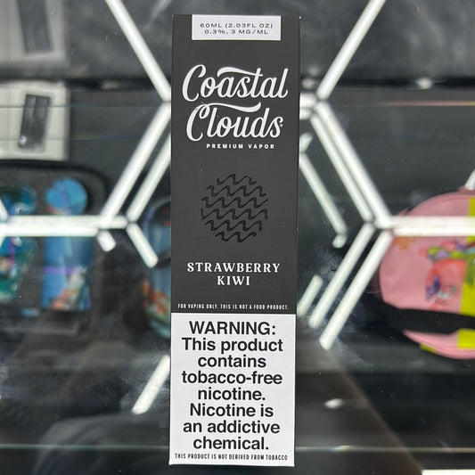 Coastal clouds, strawberry kiwi 3mg