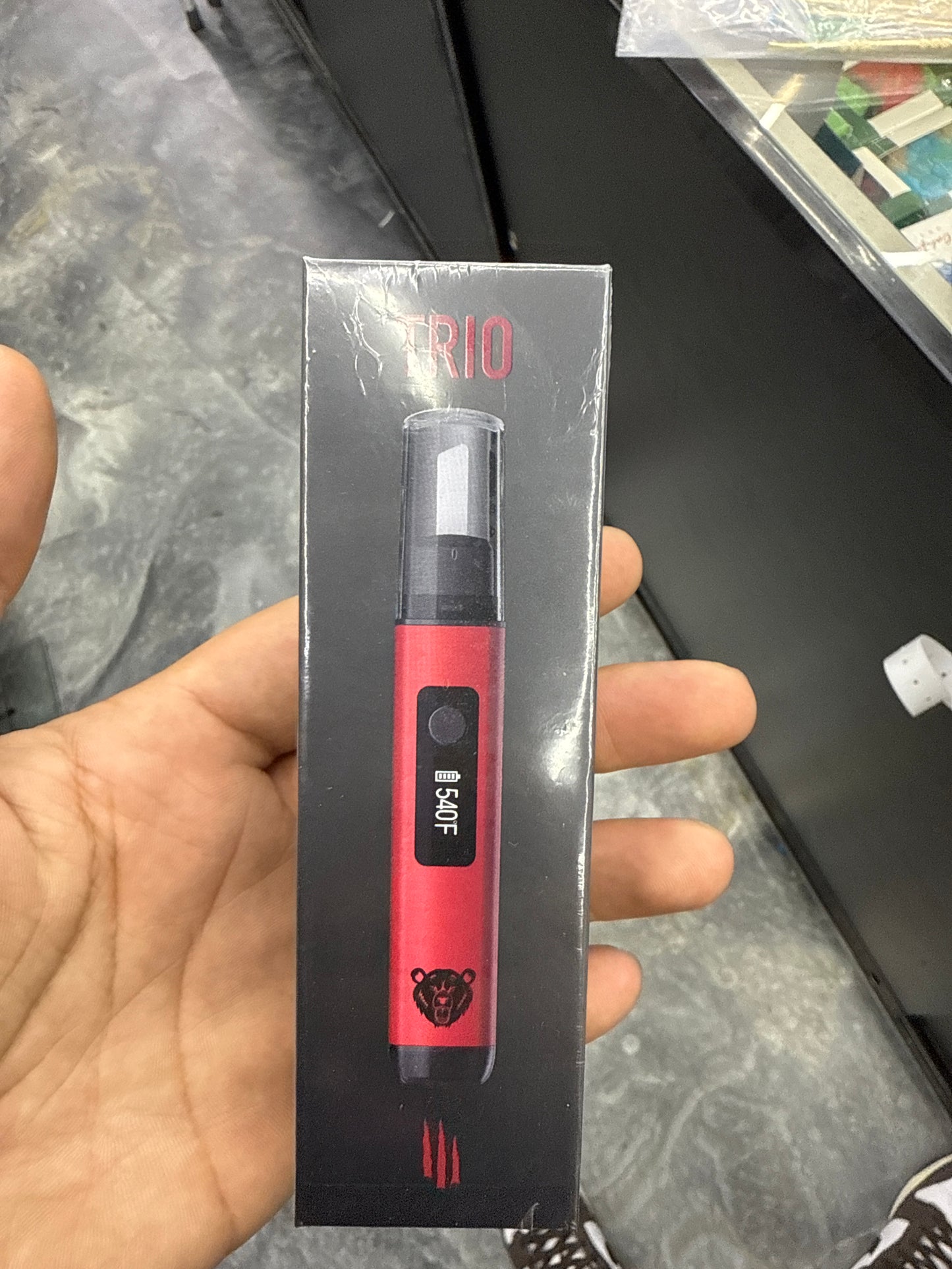 Bear quartz trio hot tool and reader red