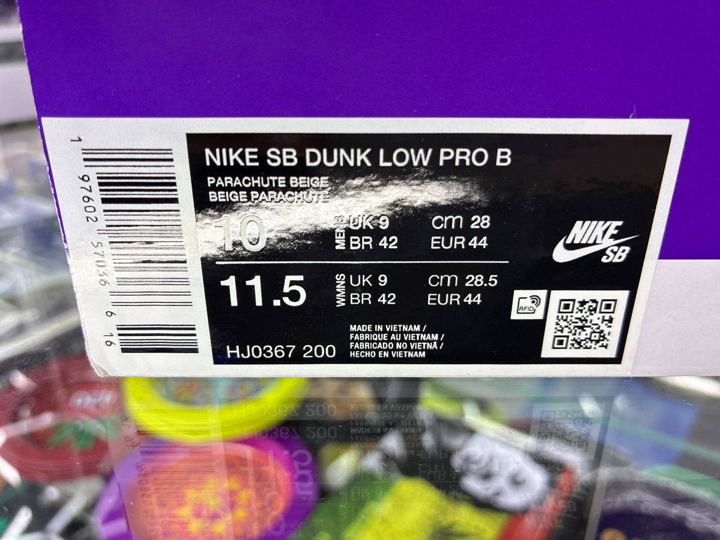 Nike sb dunk low pro b size 10