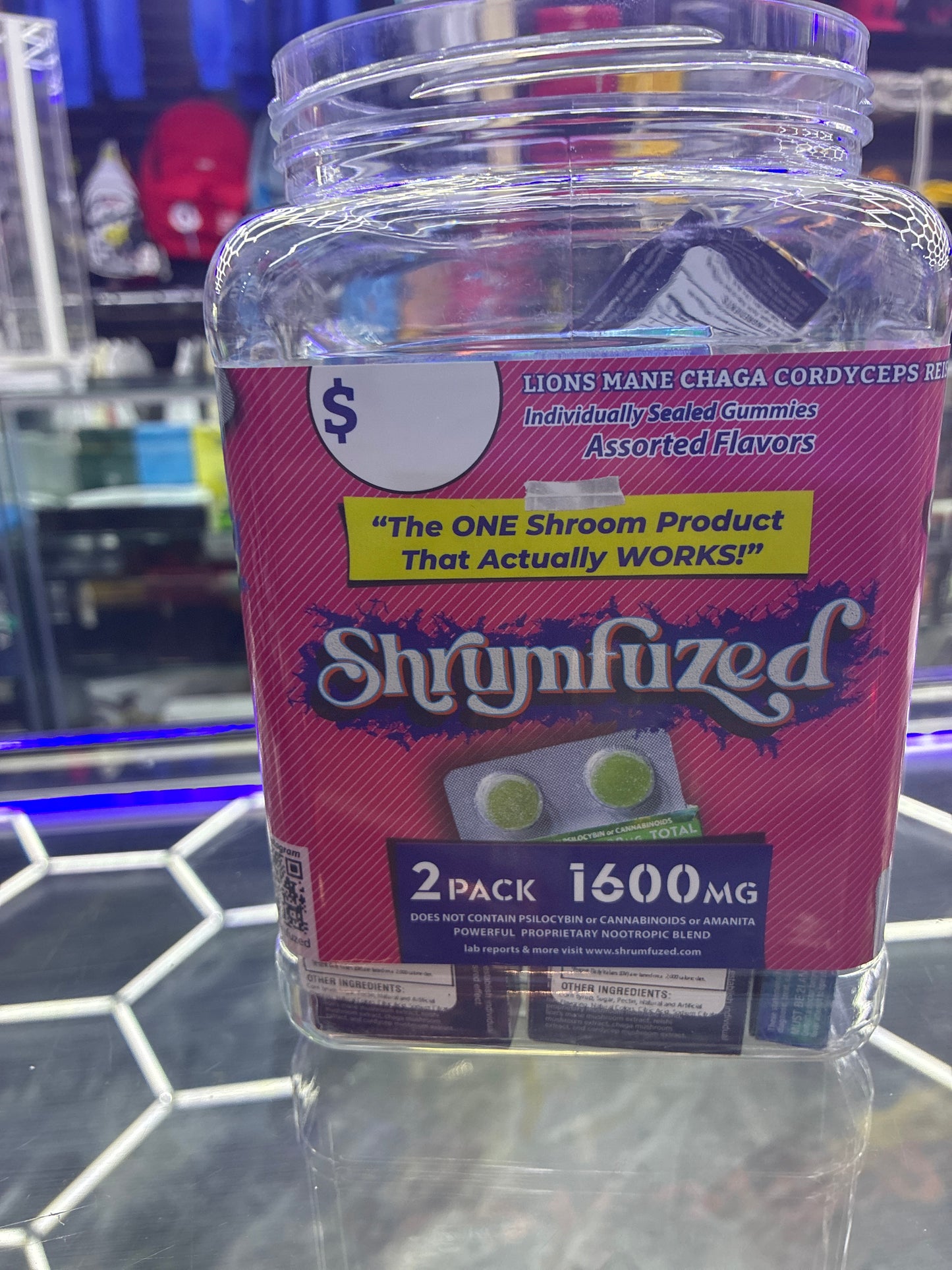 Shrumfuzed 2pack 1600mg
