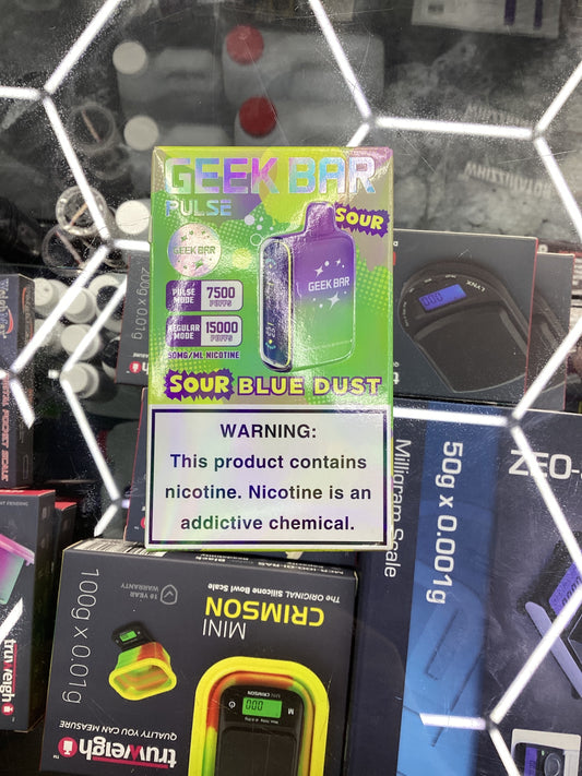 Geek bar sour blue dust
