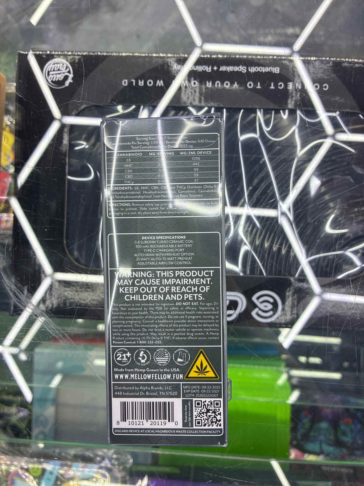 Mellow fellow mk ultra , live resin indica