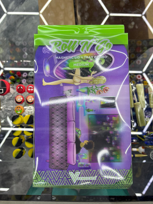 Roll n go mini magnetic lid plus tray combo medium