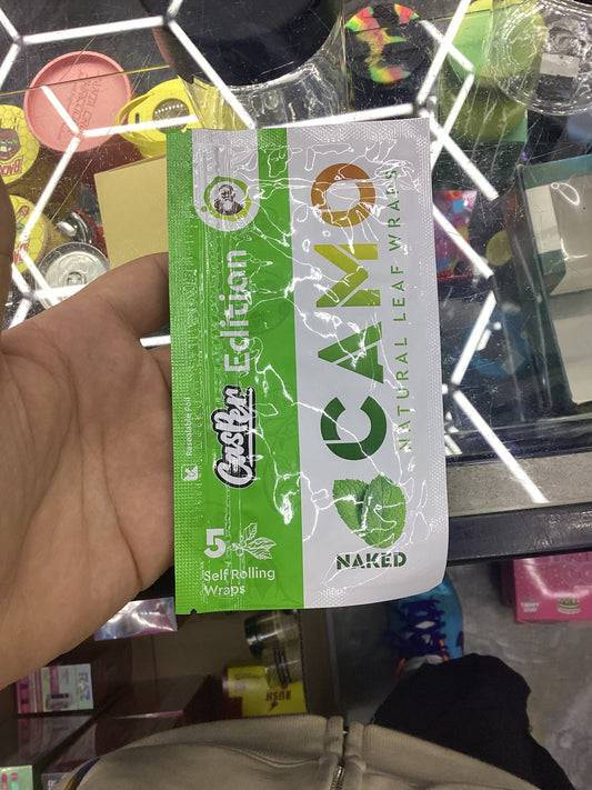 Camo leaf wrap naked Casper edition