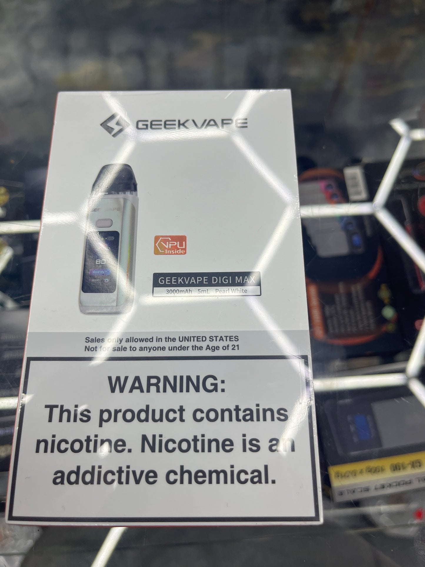 Geekvape digi max pearl white