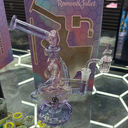 Sense glass Romeo & Juliet heart bong
