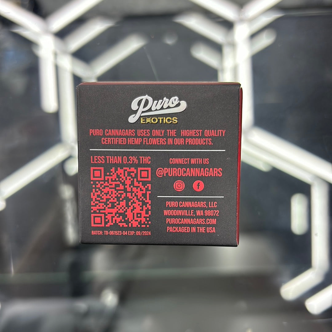 Puro THC eight diamonds exotics apple fritter 2g