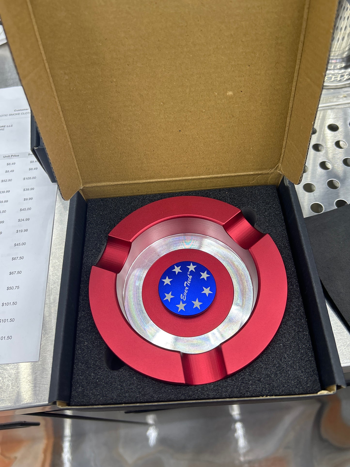 Ever tech cigar ashtray America design