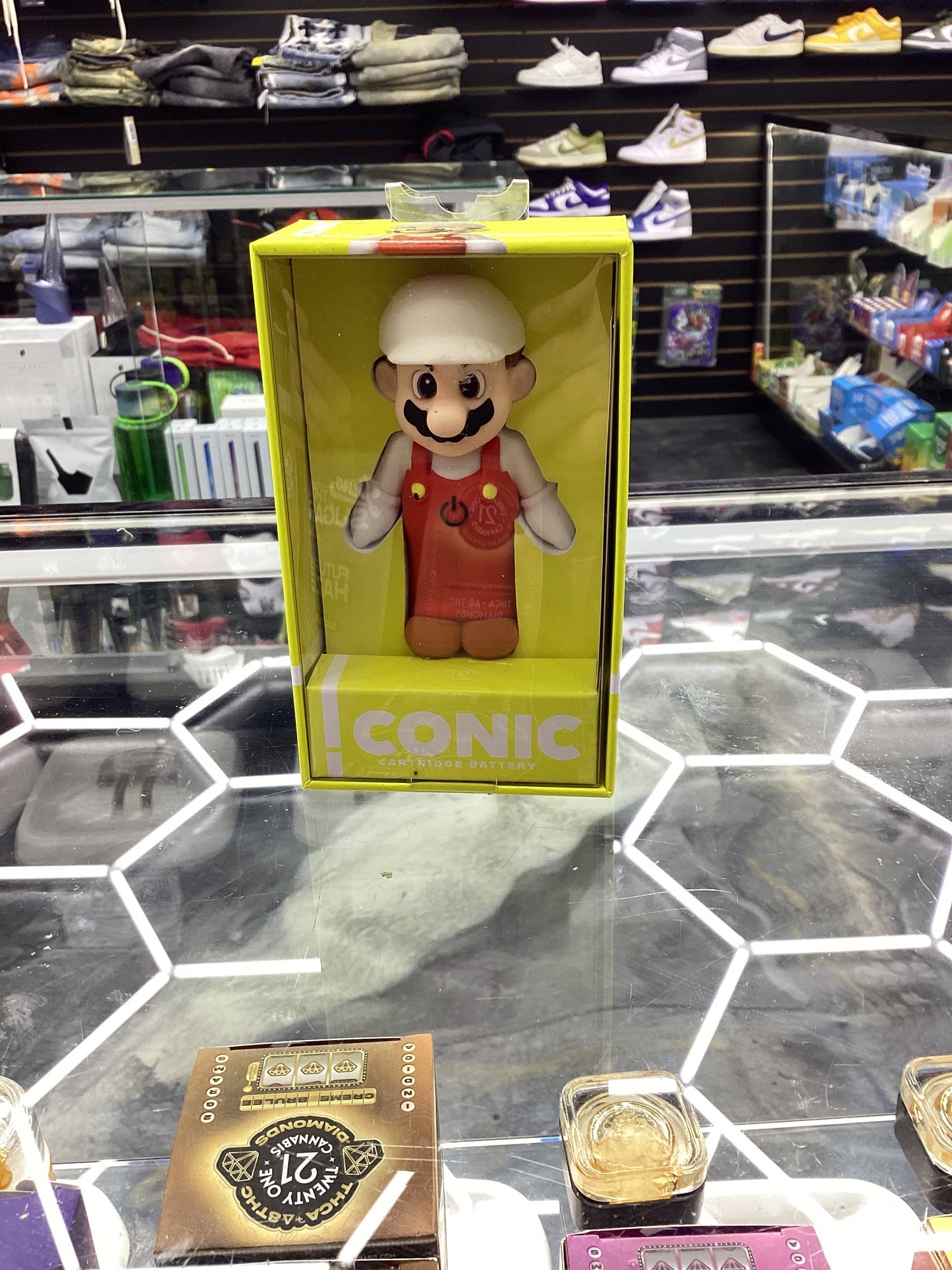 Iconic cartridge plumberman battery white/red