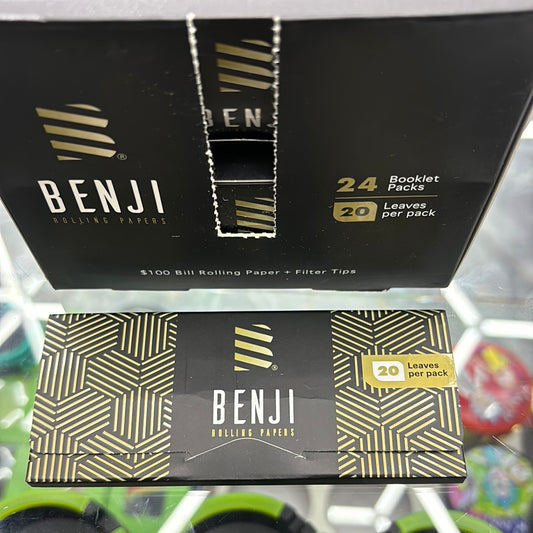 Benji $100 bill rolling papers