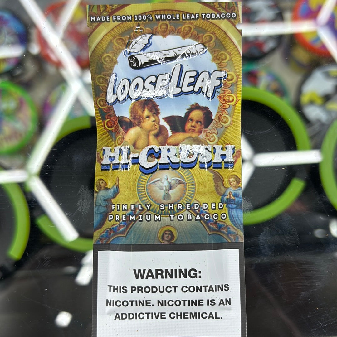 Looseleaf high crush