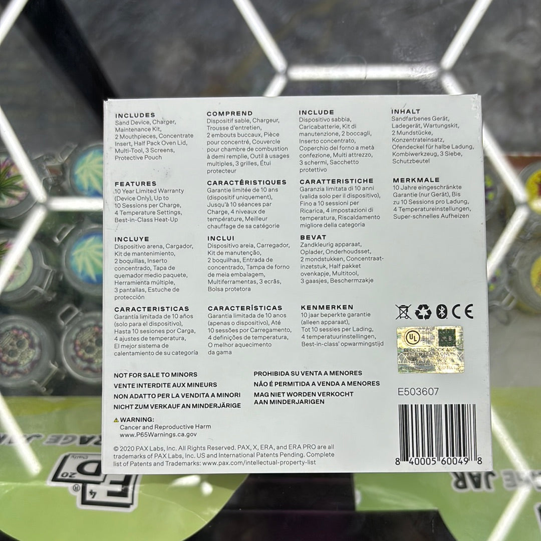 Pax 3 smart vaporizer complete kit, beige