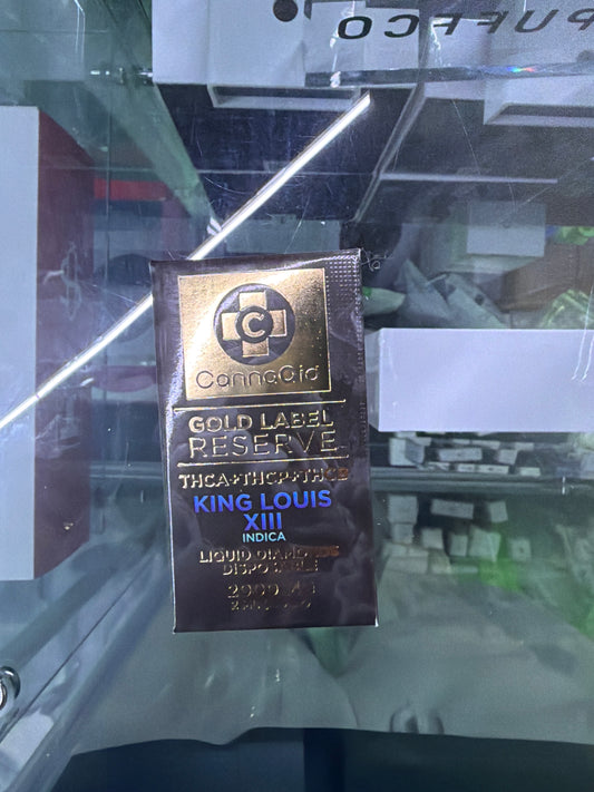 Cannaaid Gold Label Reserve THCA+THCP+THCB Disposable 2ML King louis xiii indica
