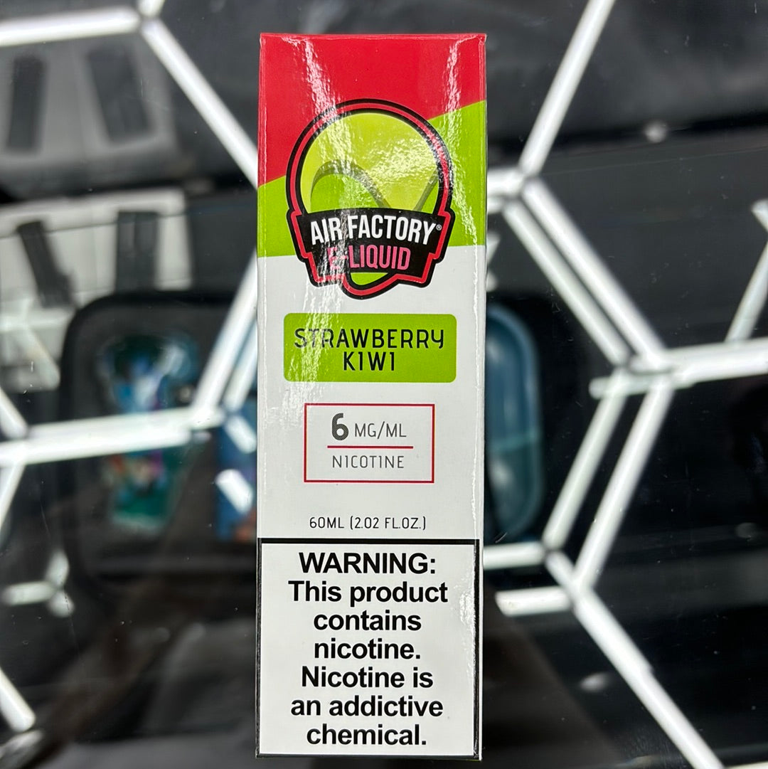 Air factory e-liquid strawberry kiwi 6mg 60ml